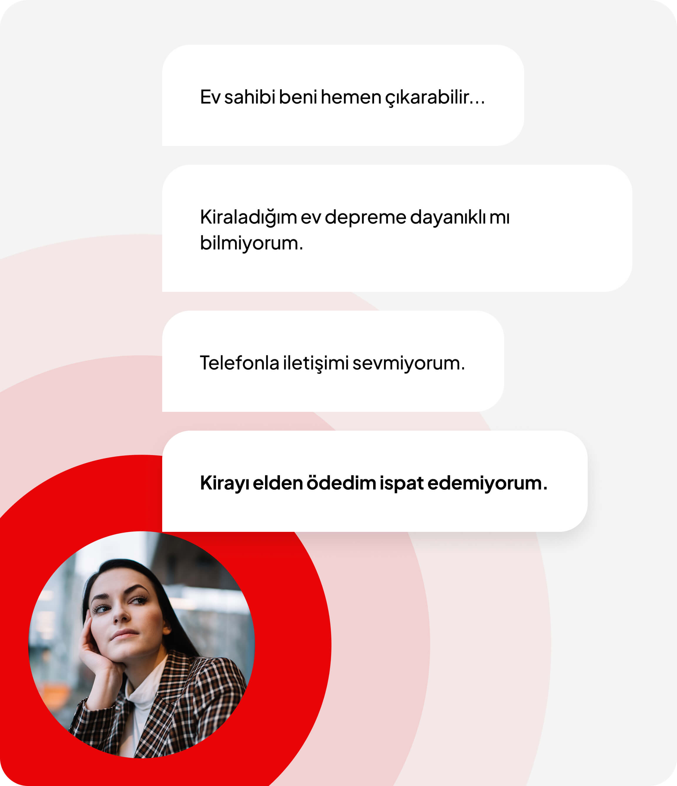 Kiracıların yaşadığı problemler